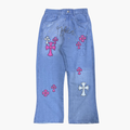 Flared Semi Baggy Jean ETERNAL | Jean Flared Semi Baggy de Moda Streetwear - Nodoka Magik