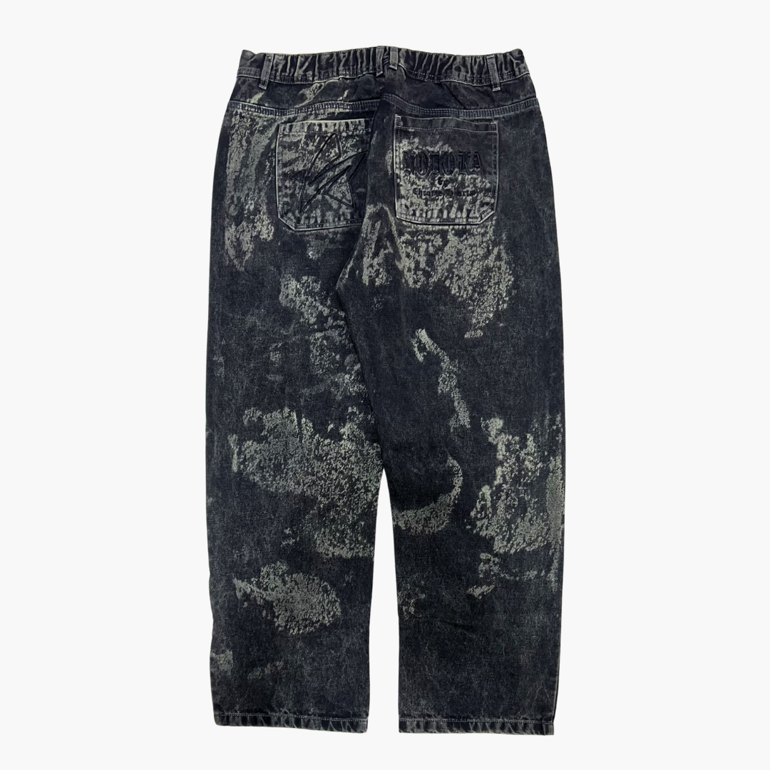 Semi Baggy Jean ETERNAL | Jean Semi Baggy de Mezclilla Streetwear - Nodoka Magik