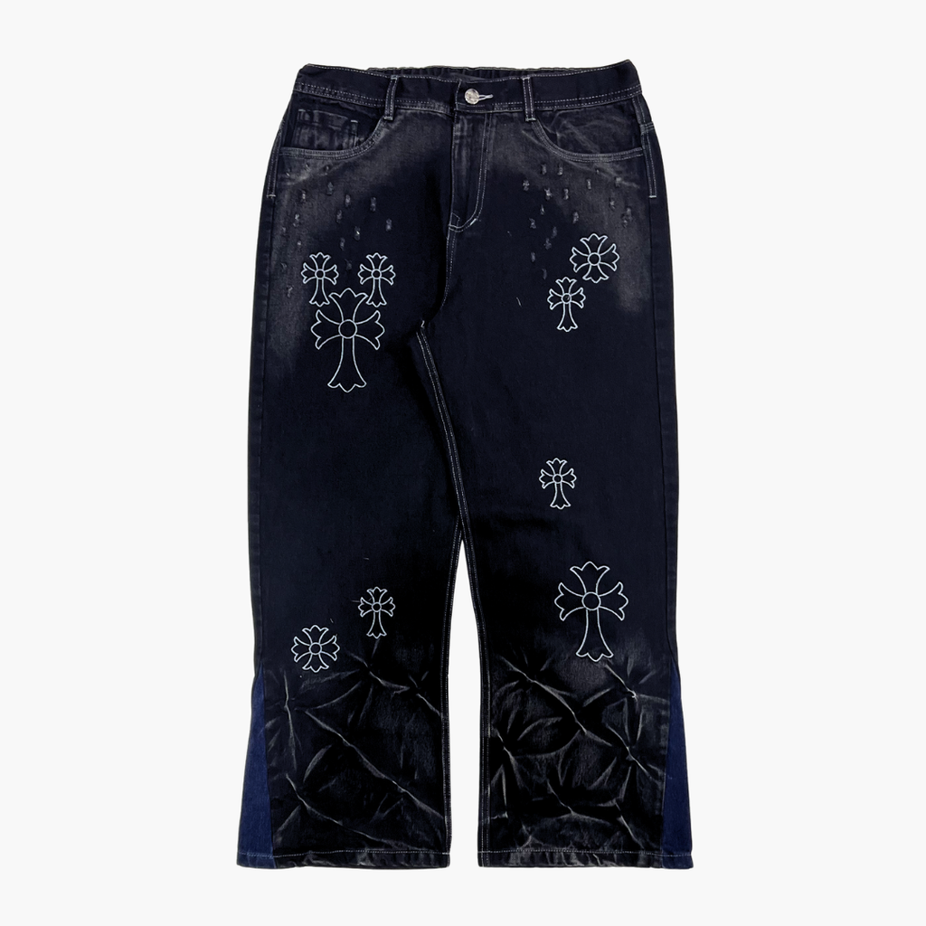 Flared Semi Baggy Jean ETERNAL | Jean Acampanado Semi Baggy de Moda Urbana - Nodoka Magik