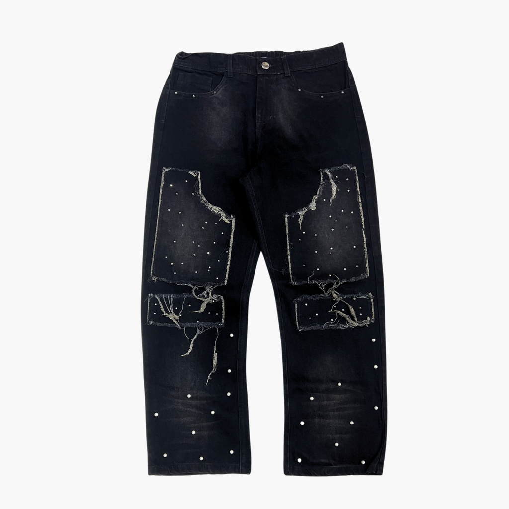 Semi Baggy Jean | Jean Semi Baggy de Mezclilla Streetwear - Nodoka Magik