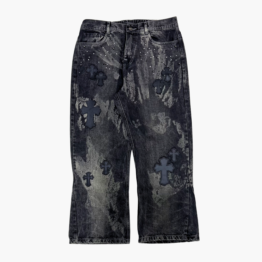 Flared Semi Baggy Jean ETERNAL | Jean Acampanado Semi Baggy de Moda Urbana - Nodoka Magik