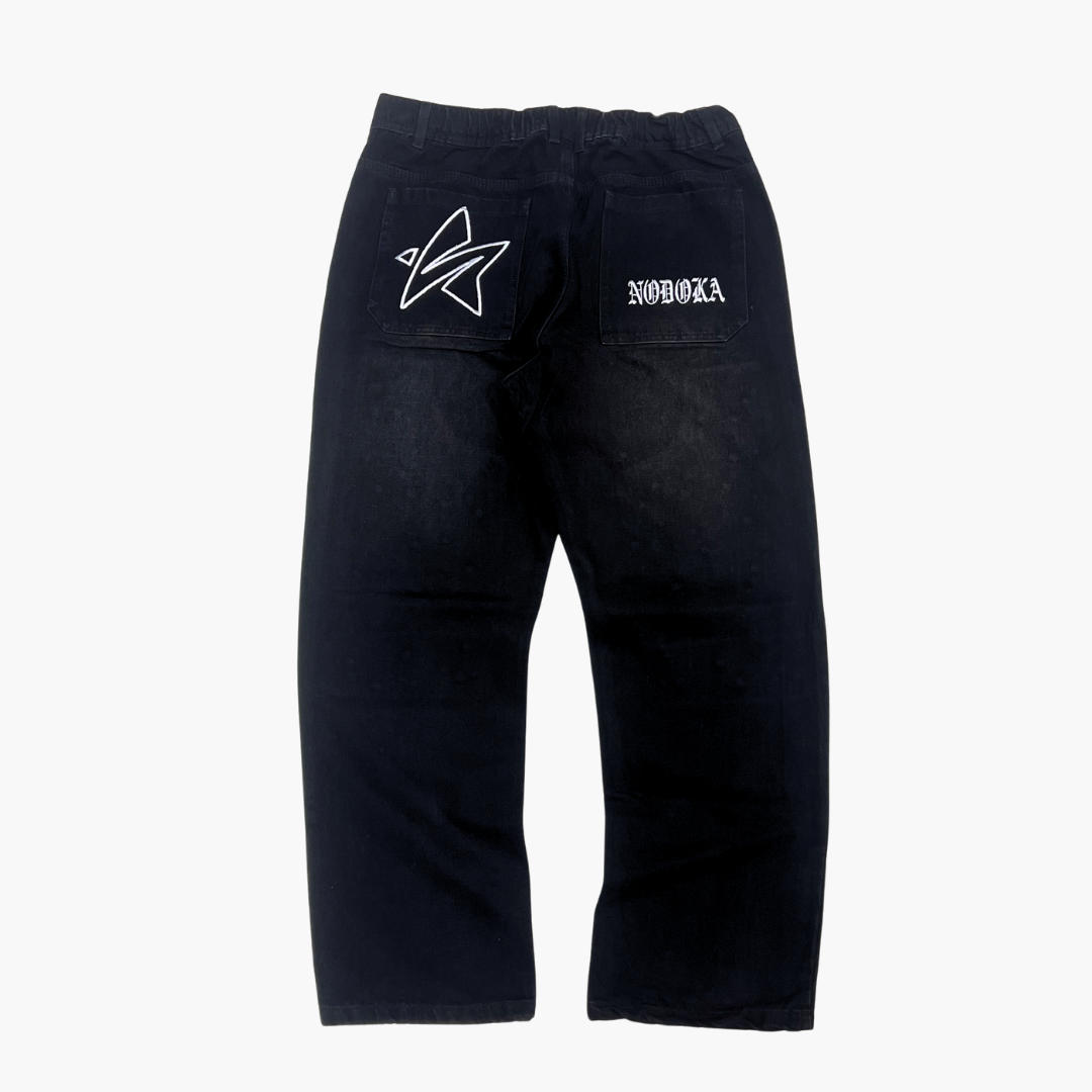 Semi Baggy Jean | Jean Semi Baggy de Mezclilla Streetwear - Nodoka Magik