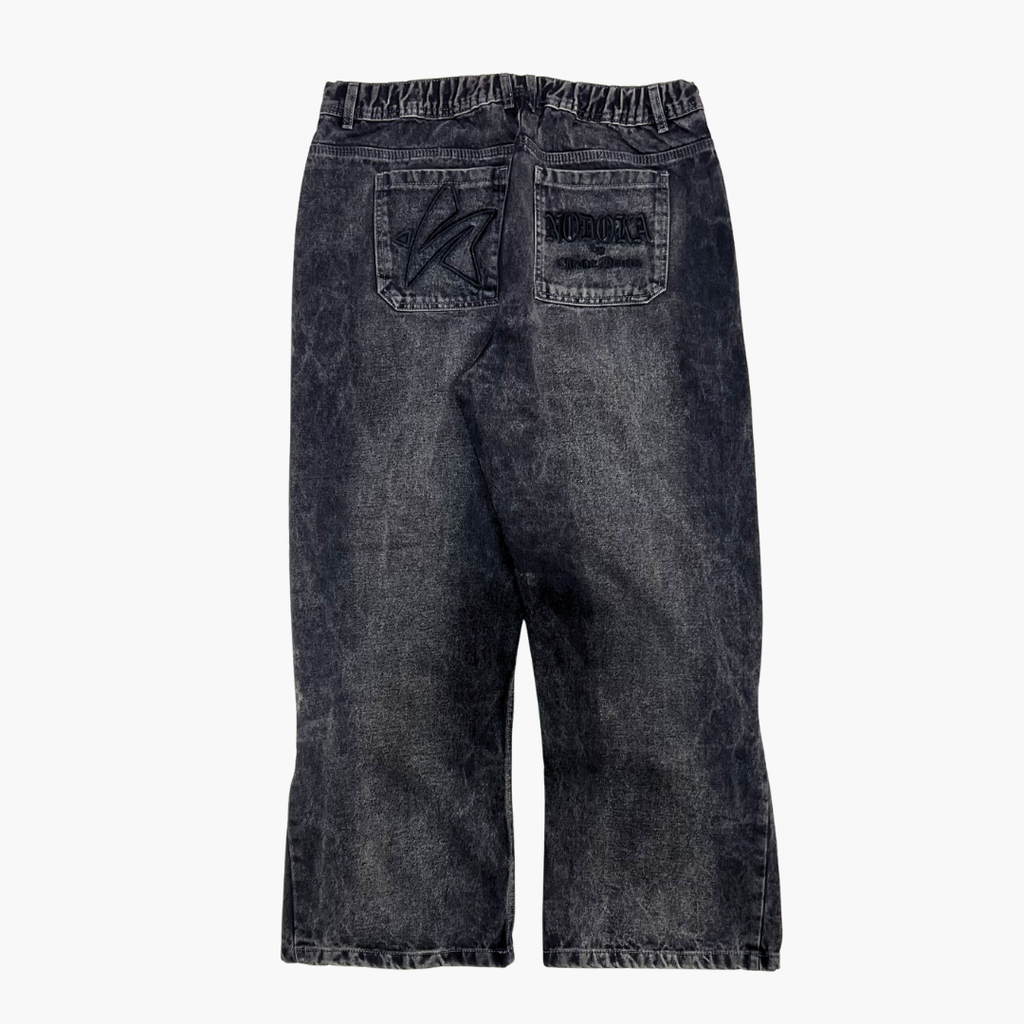 Flared Semi Baggy Jean ETERNAL | Jean Acampanado Semi Baggy de Moda Urbana - Nodoka Magik