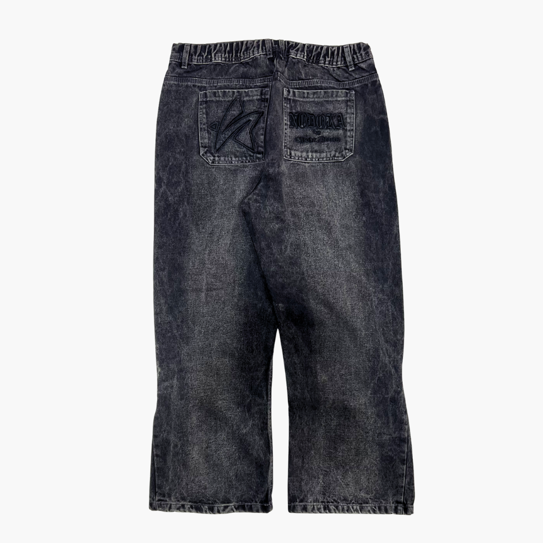 Flared Semi Baggy Jean ETERNAL | Jean Acampanado Semi Baggy de Moda Urbana - Nodoka Magik