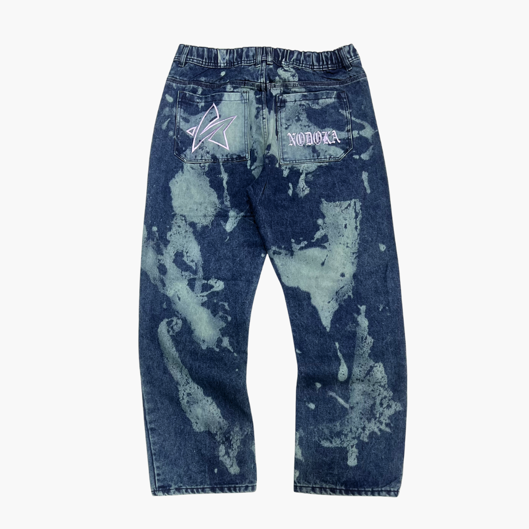 Semi Baggy Jean NODOKA ID | Jean Semi Baggy de Mezclilla Streetwear - Nodoka Magik