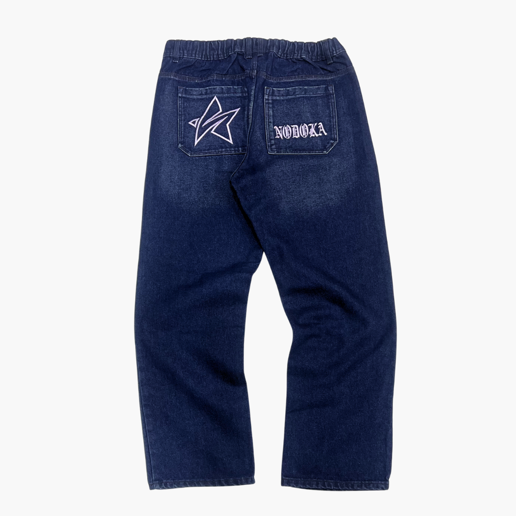 Semi Baggy Jean NODOKA ID | Jean Semi Baggy de Mezclilla Streetwear - Nodoka Magik