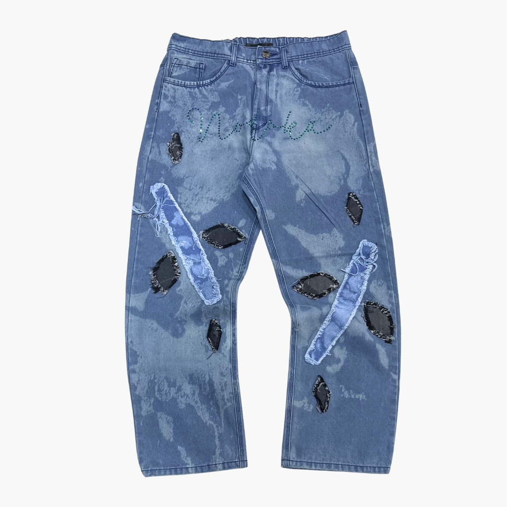 Semi Baggy Jean Nodoka | Jean Semi Baggy de Mezclilla Streetwear - Nodoka Magik