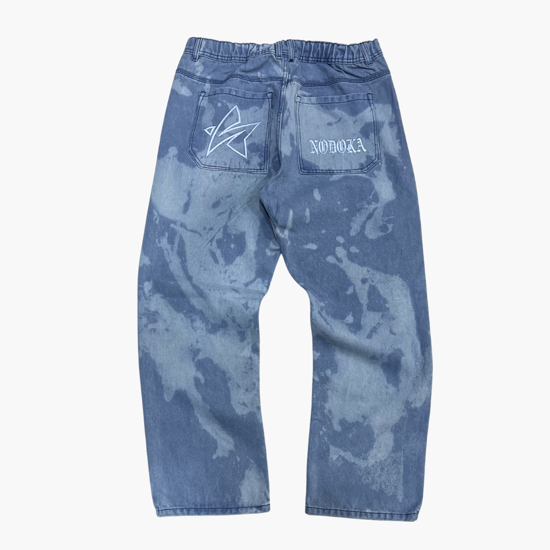 Semi Baggy Jean Nodoka | Jean Semi Baggy de Mezclilla Streetwear - Nodoka Magik