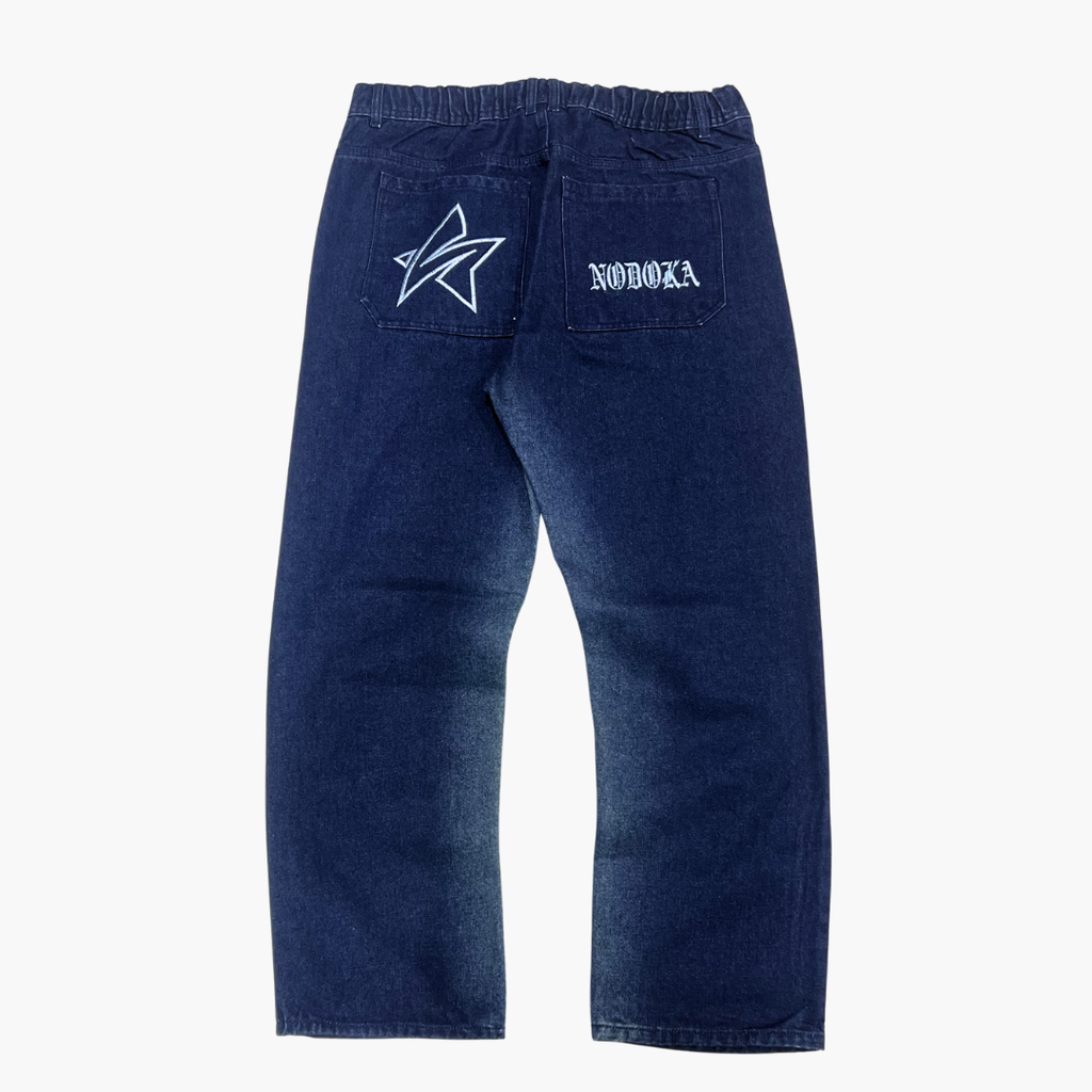 Semi Baggy Jean | Jean Semi Baggy de Mezclilla Streetwear - Nodoka Magik