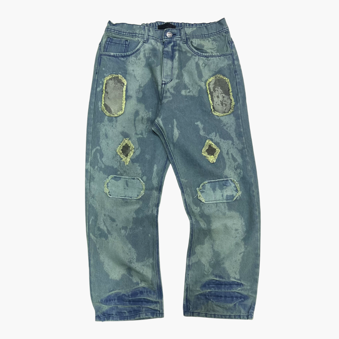 Semi Baggy Jean | Jean Semi Baggy de Mezclilla Streetwear - Nodoka Magik