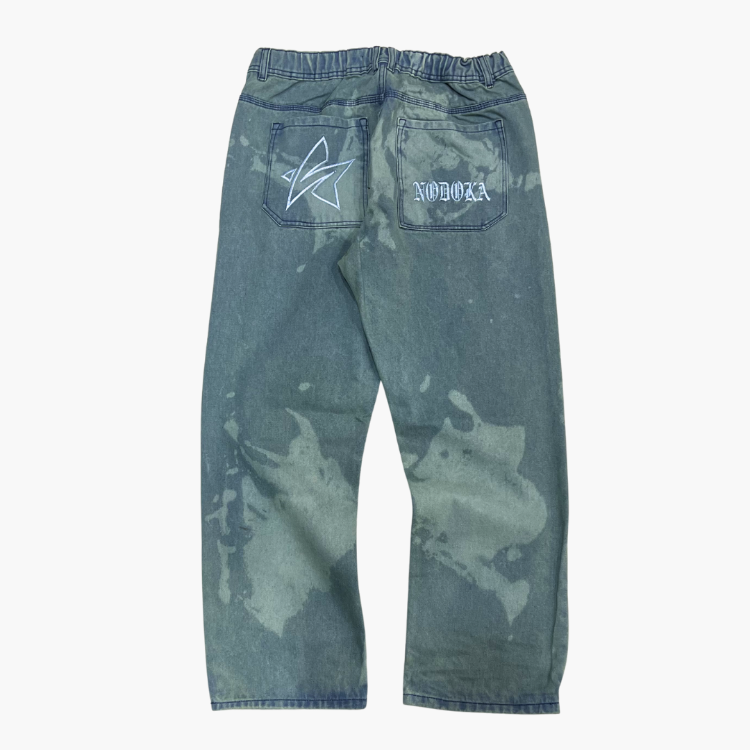 Semi Baggy Jean | Jean Semi Baggy de Mezclilla Streetwear - Nodoka Magik