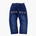 Semi Baggy Jean NODOKA ID | Jean Semi Baggy de Mezclilla Streetwear - Nodoka Magik