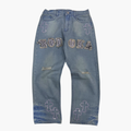 Semi Baggy Jean NODOKA ID | Jean Semi Baggy de Mezclilla Streetwear - Nodoka Magik