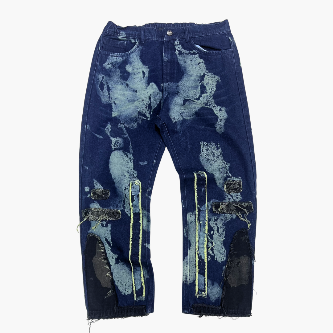 Semi Baggy Jean | Jean Semi Baggy de Mezclilla Streetwear - Nodoka Magik