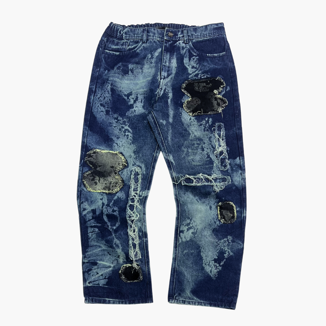 Semi Baggy Jean | Jean Semi Baggy de Mezclilla Streetwear - Nodoka Magik