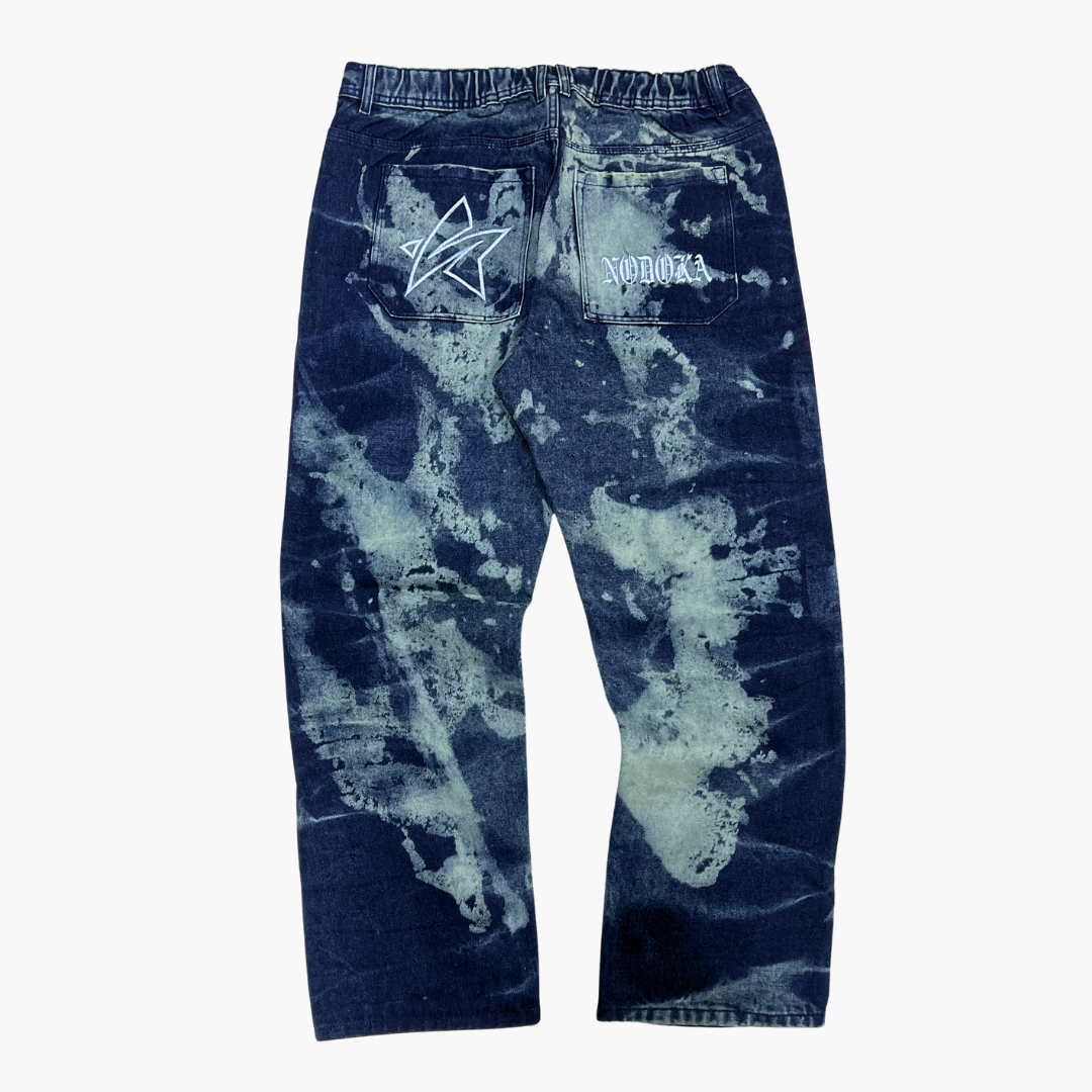 Semi Baggy Jean | Jean Semi Baggy de Mezclilla Streetwear - Nodoka Magik