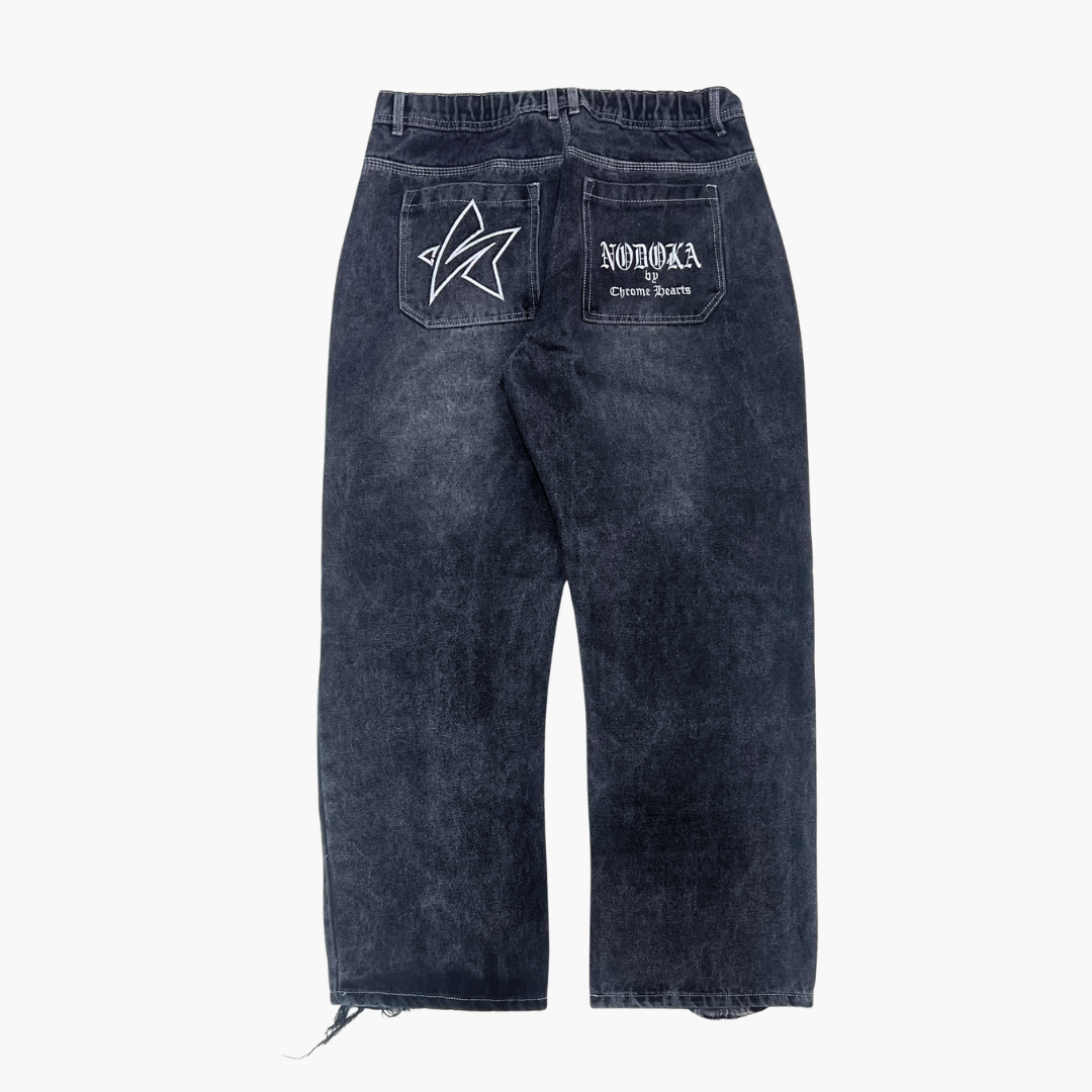 Baggy Jean ETERNAL | Jean Baggy Oversize de Moda Streetwear - Nodoka Magik