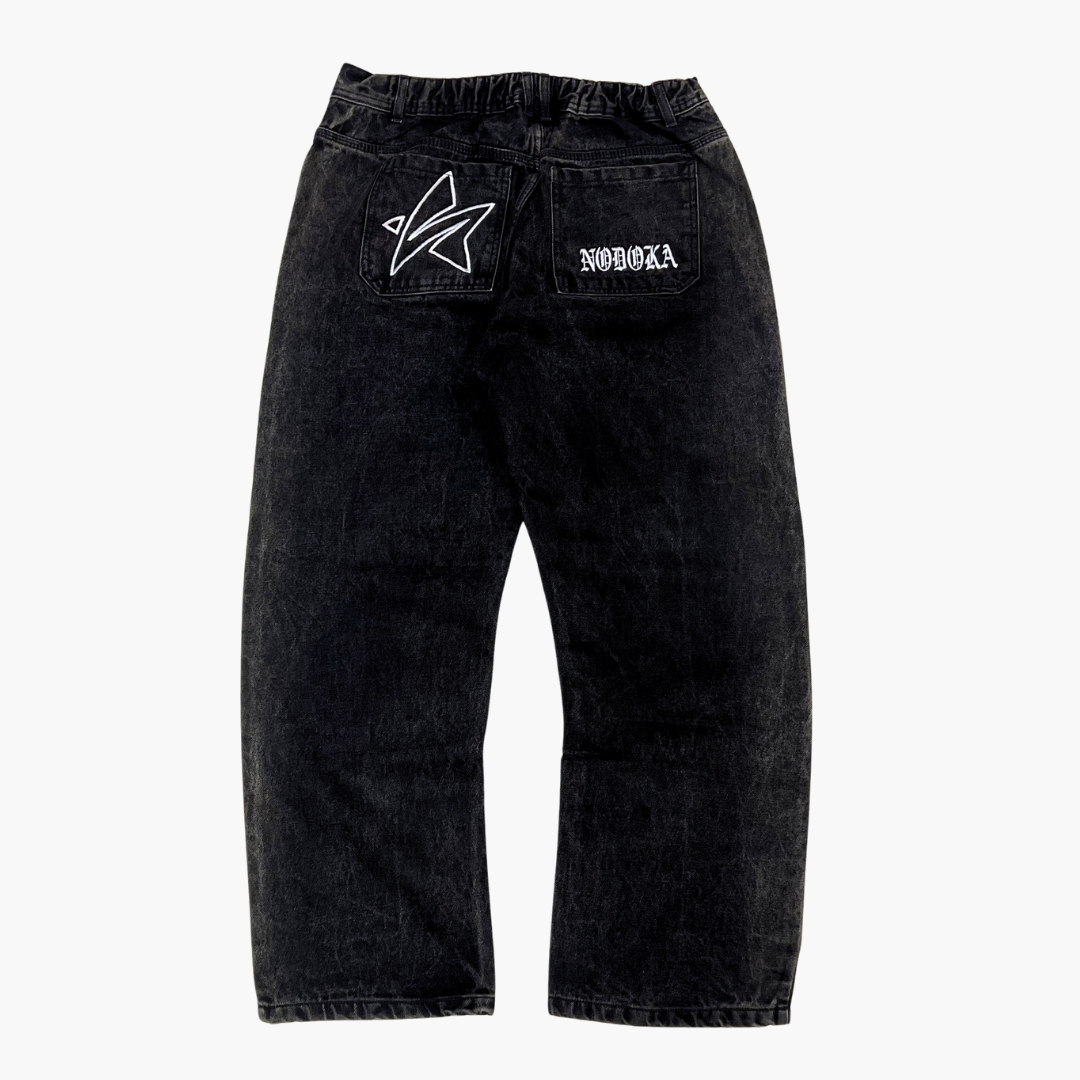 Semi Baggy Jean Nodoka | Jean Semi Baggy de Mezclilla Streetwear - Nodoka Magik