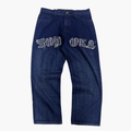 Semi Baggy Jean NODOKA ID | Jean Semi Baggy de Mezclilla Streetwear - Nodoka Magik