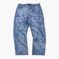 Semi Baggy Jean NODOKA ID | Jean Semi Baggy de Mezclilla Streetwear - Nodoka Magik