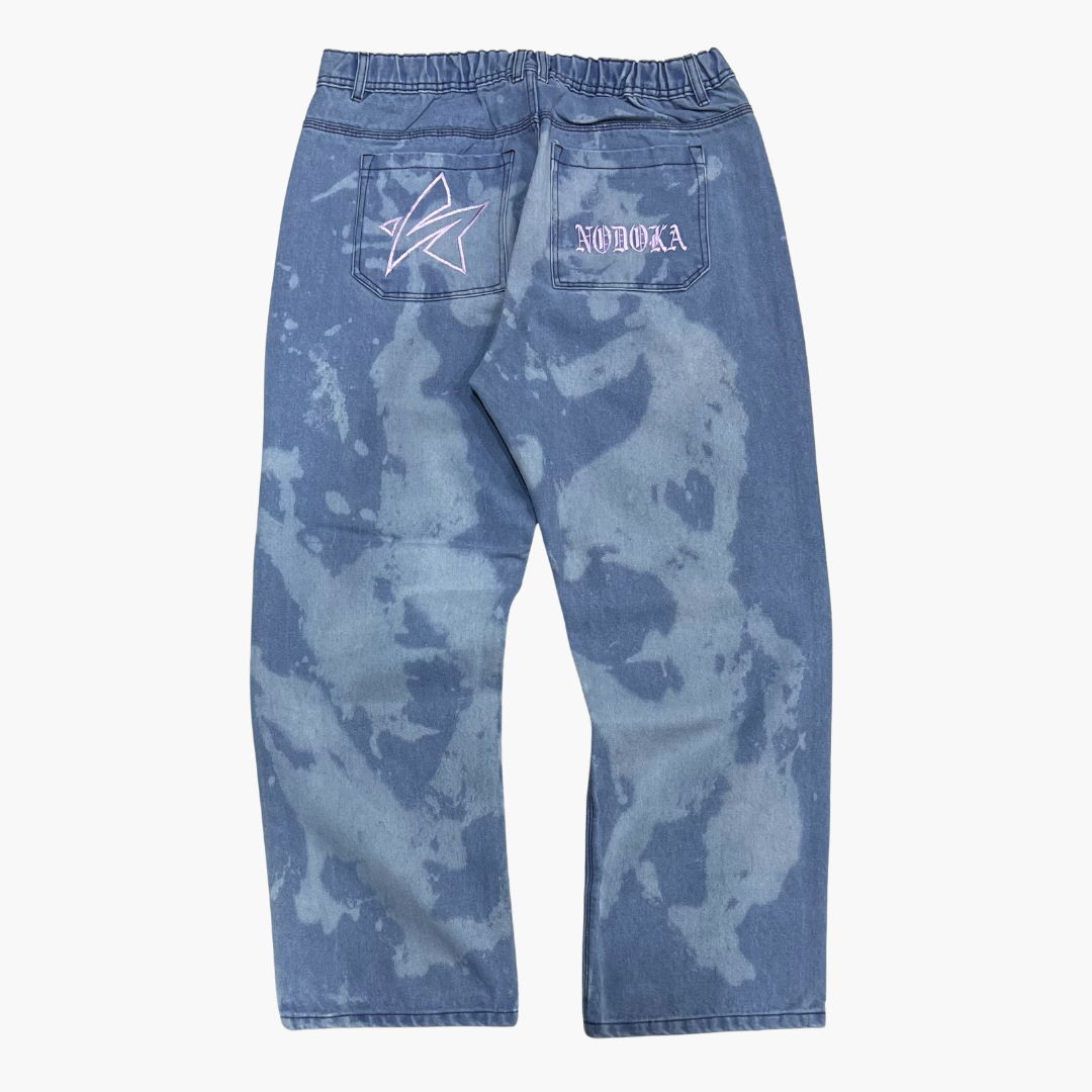 Semi Baggy Jean NODOKA ID | Jean Semi Baggy de Mezclilla Streetwear - Nodoka Magik