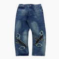 Semi Baggy Jean | Jean Semi Baggy de Mezclilla Streetwear - Nodoka Magik