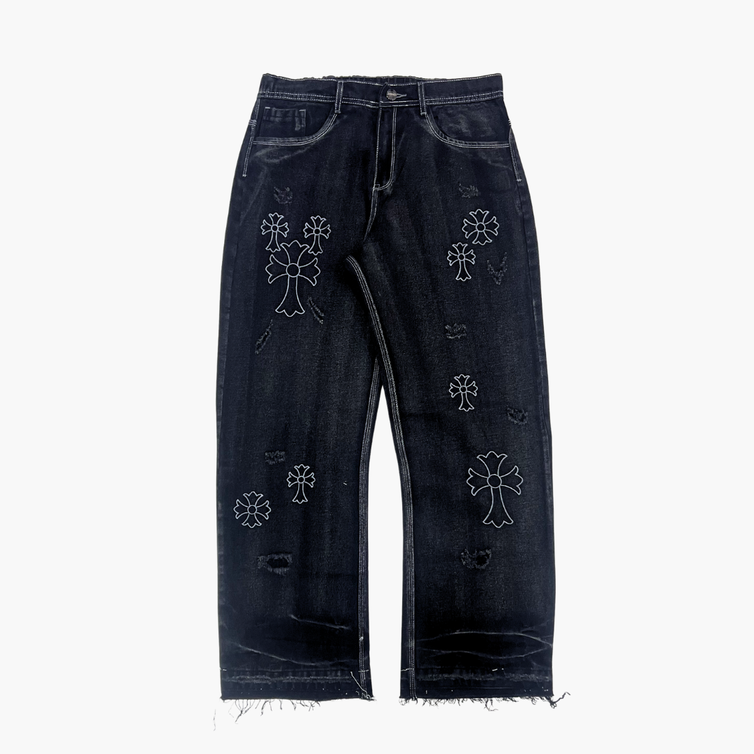 Baggy Jean ETERNAL | Jean Baggy Oversize de Moda Streetwear - Nodoka Magik