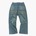 Flared Semi Baggy Jean NODOKA ID | Jean Acampanado Semi Baggy de Moda Urbana - Nodoka Magik