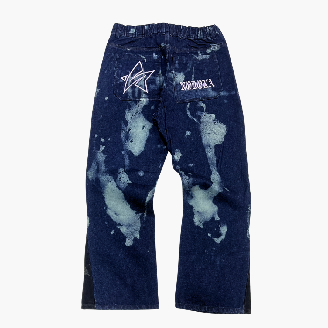 Flared Semi Baggy Jean NODOKA ID | Jean Acampanado Semi Baggy de Moda Urbana - Nodoka Magik