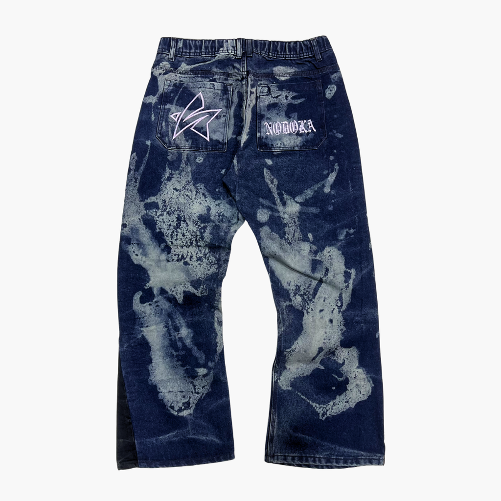Flared Semi Baggy Jean NODOKA ID | Jean Acampanado Semi Baggy de Moda Urbana - Nodoka Magik
