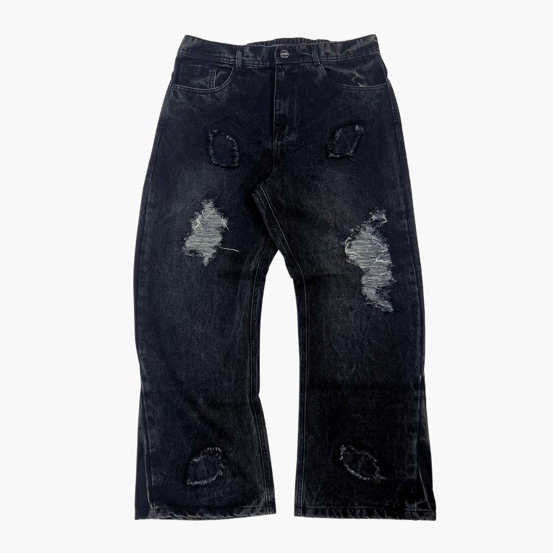 Flared Semi Baggy Jean | Jean Acampanado Semi Baggy de Moda Urbana - Nodoka Magik