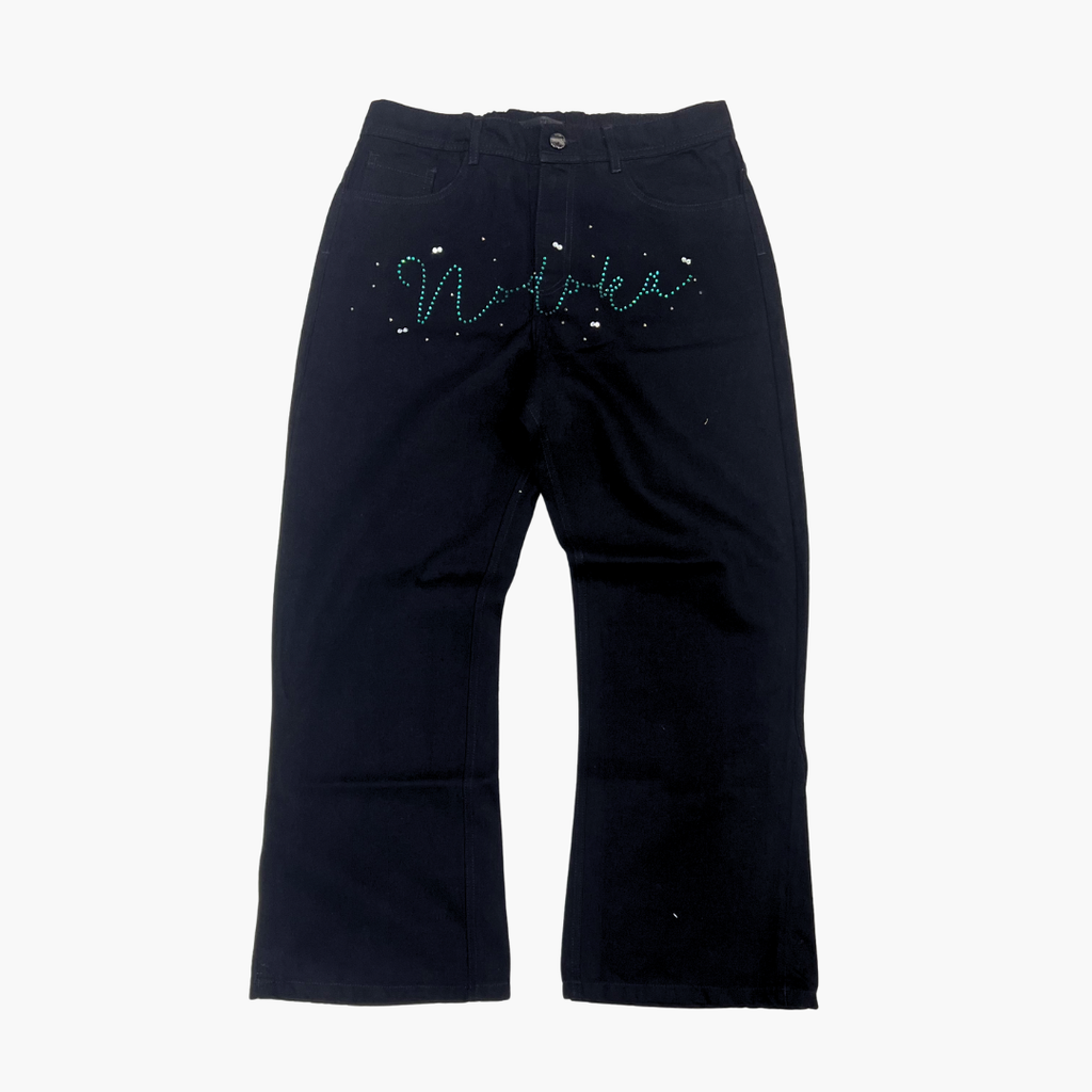 Flared Semi Baggy Jean Nodoka | Jean Acampanado Semi Baggy de Moda Urbana - Nodoka Magik