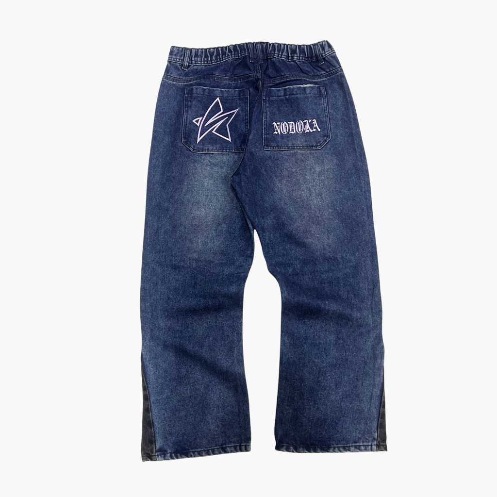 Flared Semi Baggy Jean NODOKA ID | Jean Acampanado Semi Baggy de Moda Urbana - Nodoka Magik