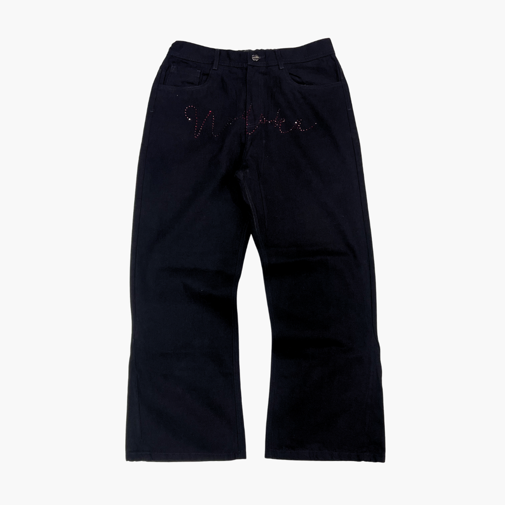 Flared Semi Baggy Jean Nodoka | Jean Acampanado Semi Baggy de Moda Urbana - Nodoka Magik