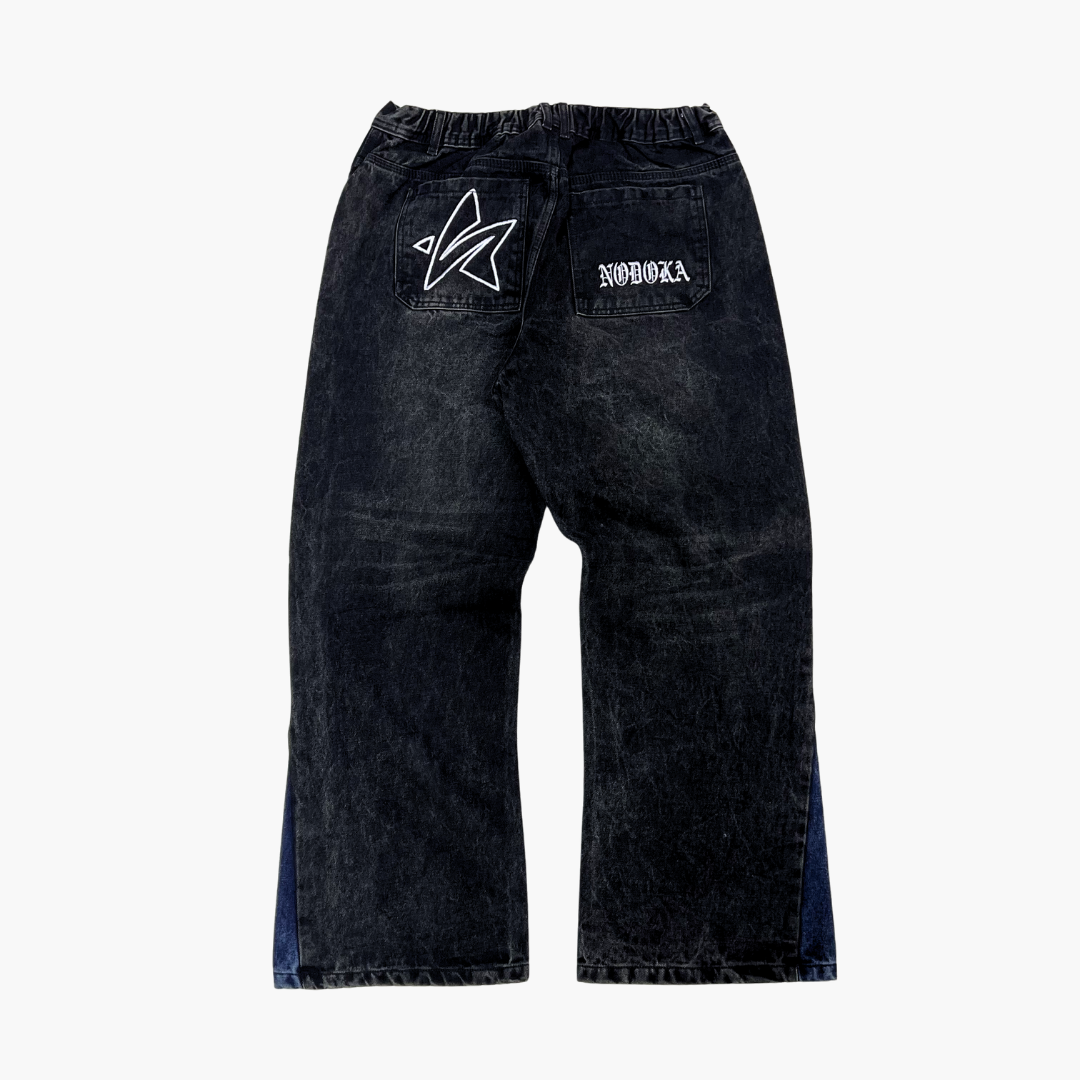Flared Semi Baggy Jean | Jean Acampanado Semi Baggy de Moda Urbana - Nodoka Magik