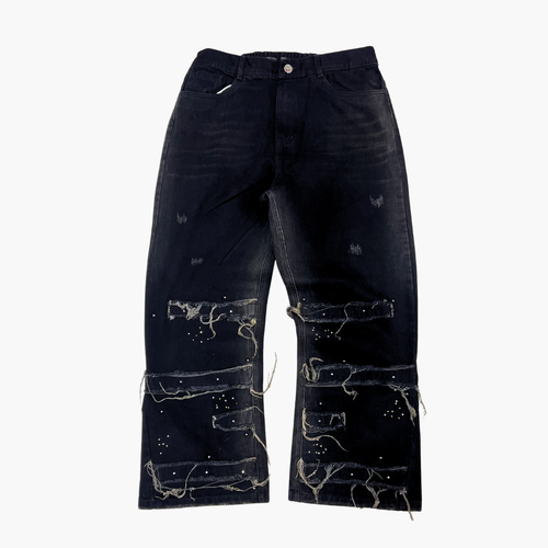 Flared Semi Baggy Jean | Jean Acampanado Semi Baggy de Moda Urbana - Nodoka Magik