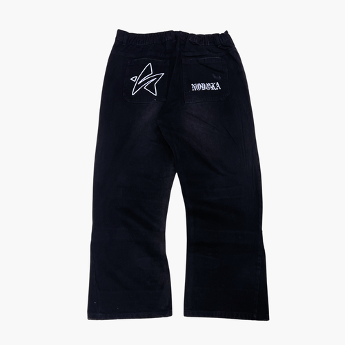Flared Semi Baggy Jean | Jean Acampanado Semi Baggy de Moda Urbana - Nodoka Magik