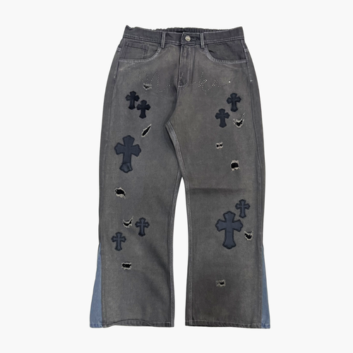 Flared Baggy Jean Nodoka ETERNAL | Jean Acampanado Baggy de Estilo Retro - Nodoka Magik