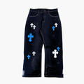 Flared Baggy Jean ETERNAL | Jean Acampanado Baggy de Estilo Retro - Nodoka Magik