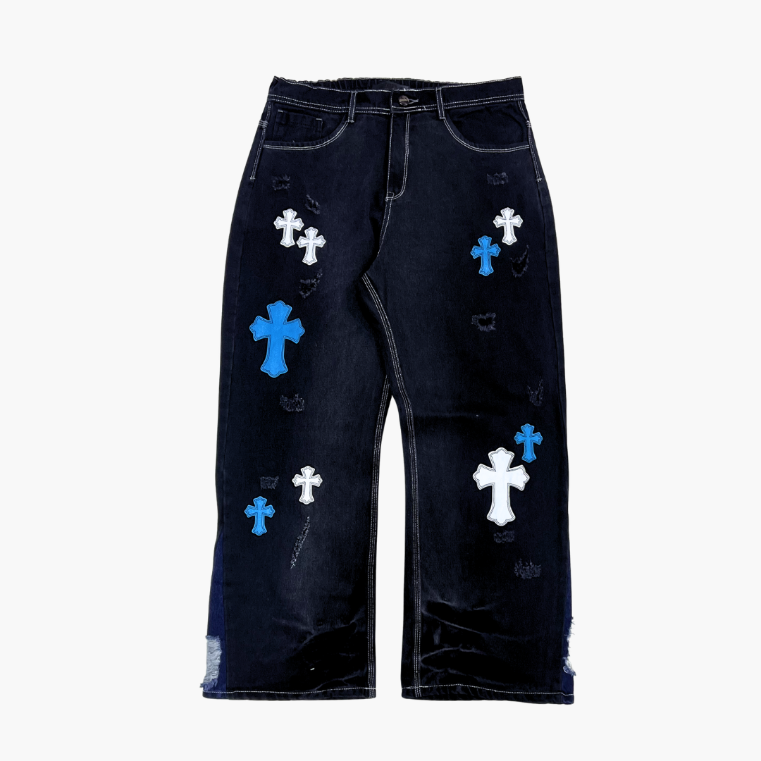 Flared Baggy Jean ETERNAL | Jean Acampanado Baggy de Estilo Retro - Nodoka Magik
