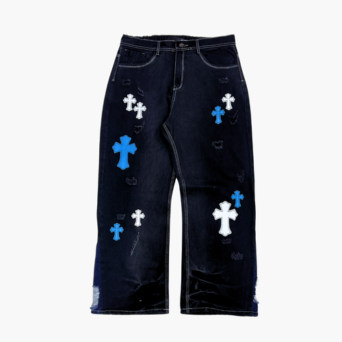 Flared Baggy Jean ETERNAL | Jean Acampanado Baggy de Estilo Retro - Nodoka Magik