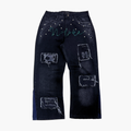 Flared Baggy Jean Nodoka | Jean Acampanado Baggy de Estilo Retro - Nodoka Magik
