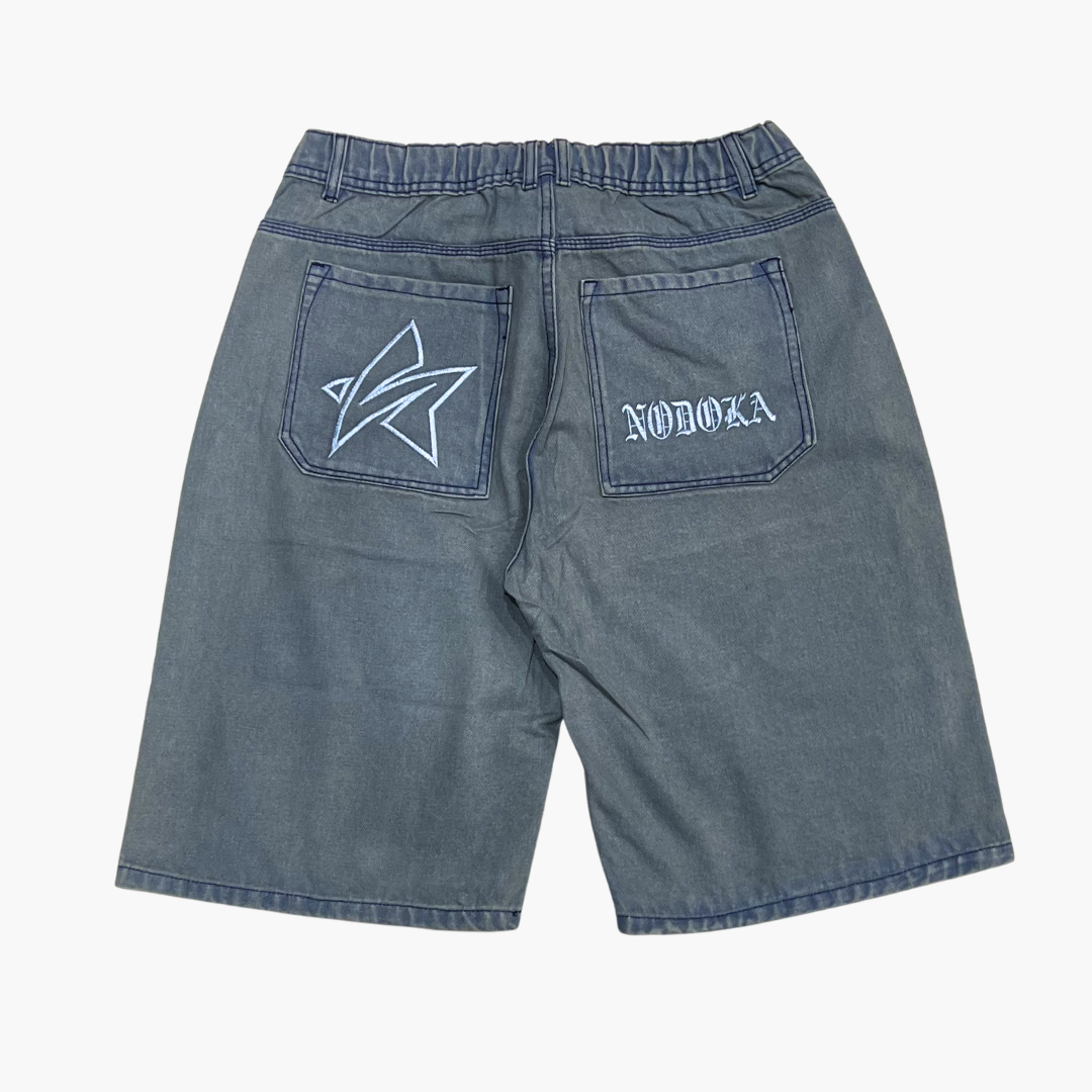 Jort Nodoka | Jort Baggy de Denim Estilo Streetwear - Nodoka Magik
