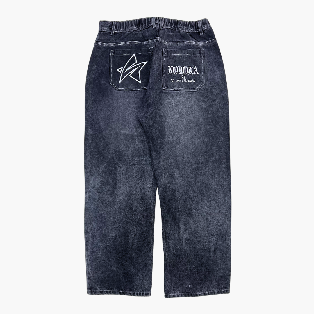 Baggy Jean ETERNAL | Jean Baggy Oversize de Moda Streetwear - Nodoka Magik
