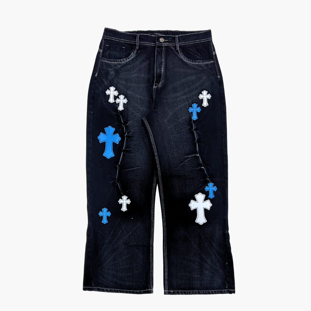 Flared Baggy Jean ETERNAL | Jean Acampanado Baggy de Estilo Retro - Nodoka Magik