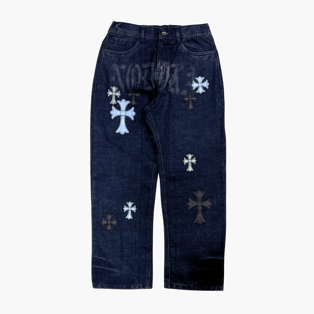 Semi Baggy Jean ETERNAL | Jean Semi Baggy de Moda Streetwear - Nodoka Magik