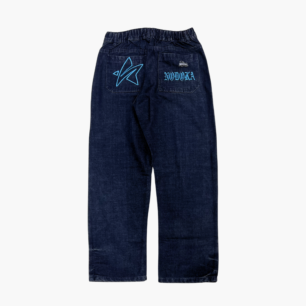 Semi Baggy Jean ETERNAL | Jean Semi Baggy de Moda Streetwear - Nodoka Magik