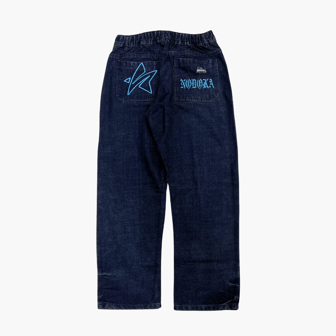 Semi Baggy Jean ETERNAL | Jean Semi Baggy de Moda Streetwear - Nodoka Magik