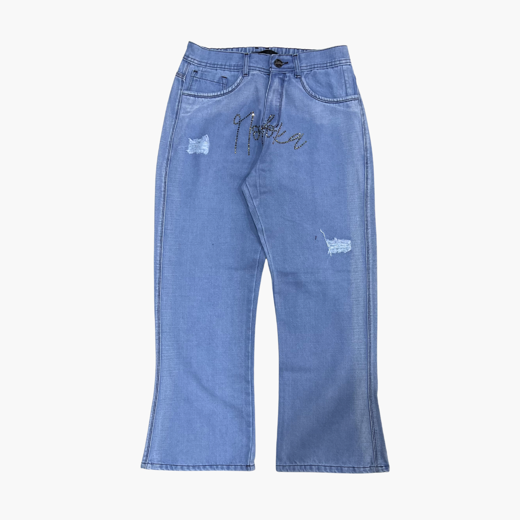 Flared Semi Baggy Jean Nodoka | Jean Flared Semi Baggy de Moda Streetwear - Nodoka Magik