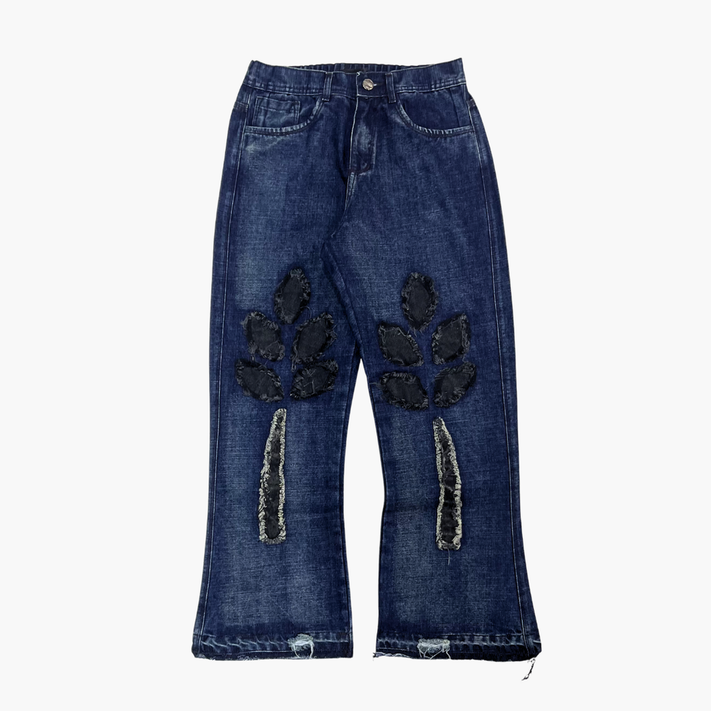 Flared Semi Baggy Jean Eyes | Jean Flared Semi Baggy de Moda Streetwear - Nodoka Magik